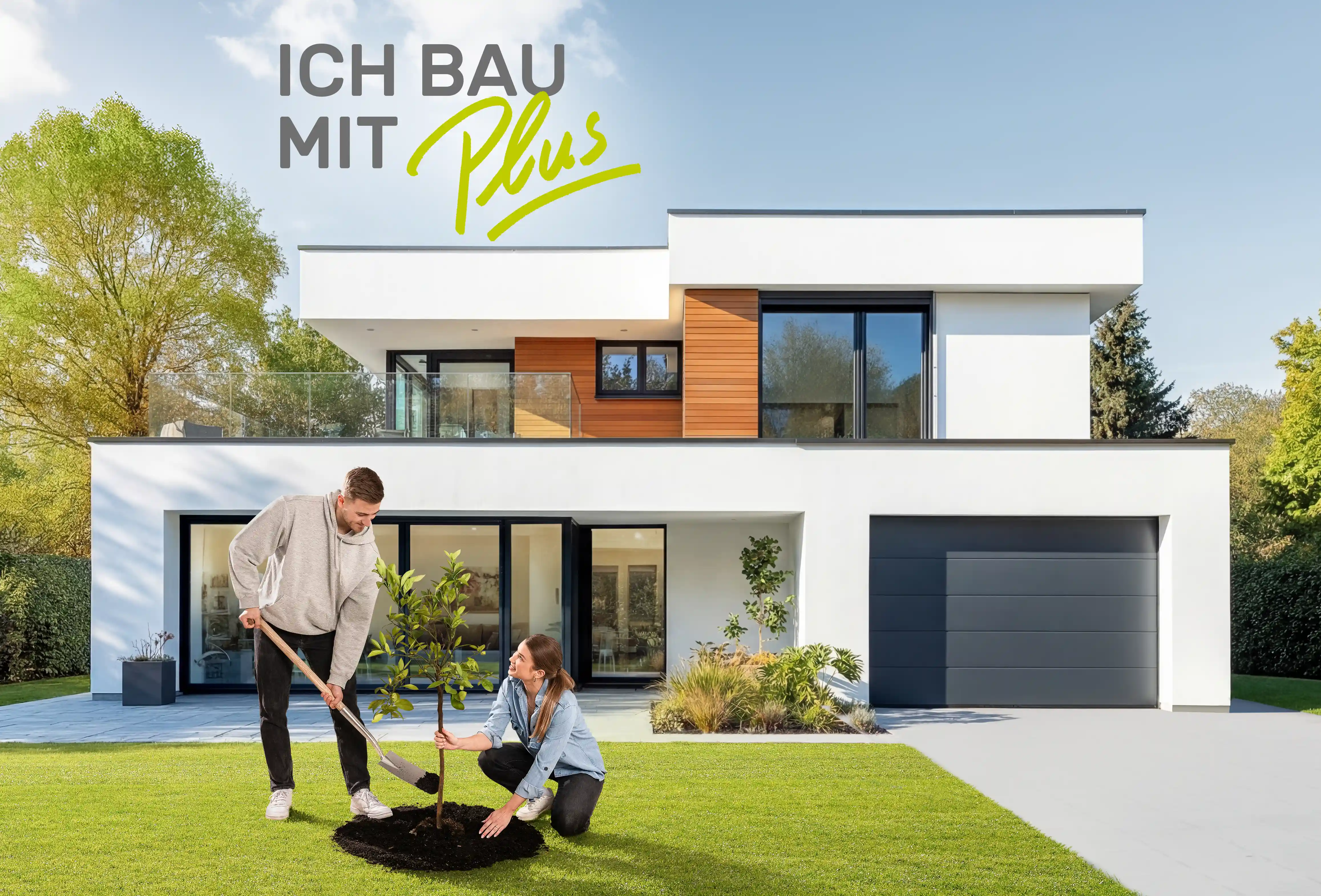 AUST Ich bau mit Plus: Leistungen wählen, gemeinsam bauen.